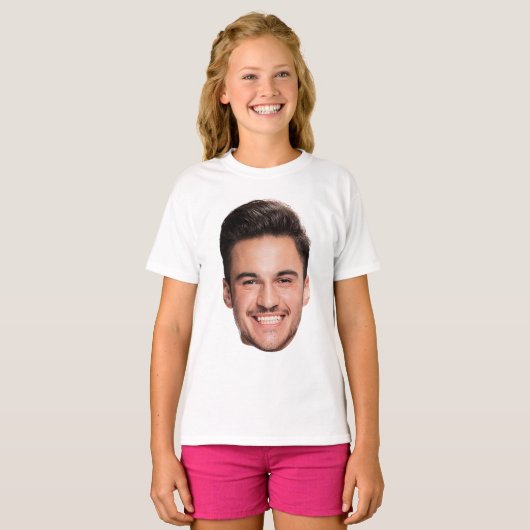 Personalized Face Tシャツ (正面フル)