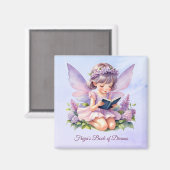 Personalized Fairy Art Freya Dreams Magnet マグネット (正面/裏面)