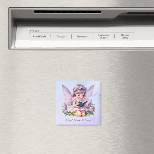 Personalized Fairy Art Freya Dreams Magnet マグネット (インサイチュ (食洗機))