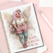 Personalized Fairy Art Journal – Be Bold Be You ノートブック