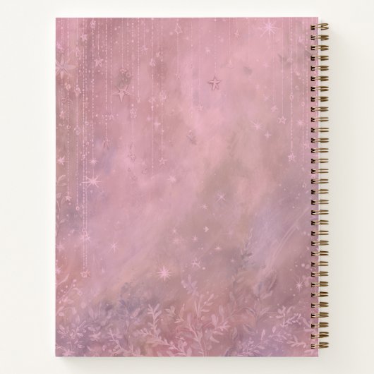 Personalized Fairy Art Journal – Be Bold Be You ノートブック (裏面)