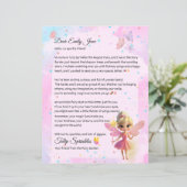 Personalized Fairy Letter for Girls – Custom Name (スタンド正面)