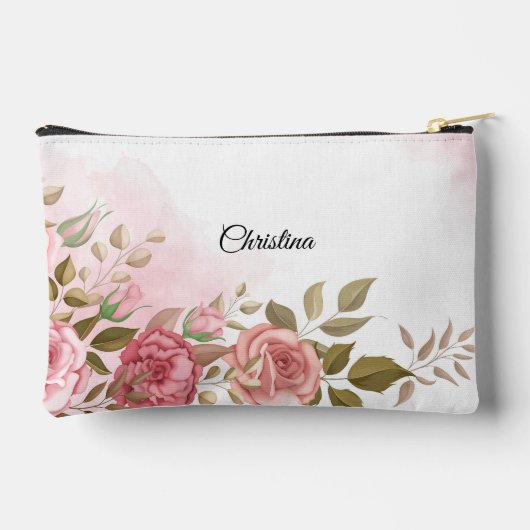 Personalized Faith-Based Nahum 1:7 アクセサリーポーチ (裏面)