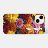 Personalized Fall Blossoms –Slim Fit  iPhoneケース (裏面横)