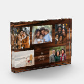 Personalized Family 5 Photo Collage フォトブロック (左)