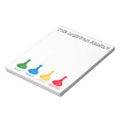 Personalized Family Board Game Lover ノートパッド (回転)