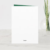 Personalized Family Christmas 2025 シーズンカード (裏面)