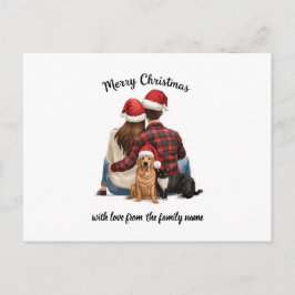 Personalized Family Christmas 2025 ポストカード