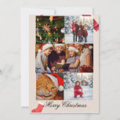 Personalized Family Christmas Card 2025 | Light  招待状 (正面)