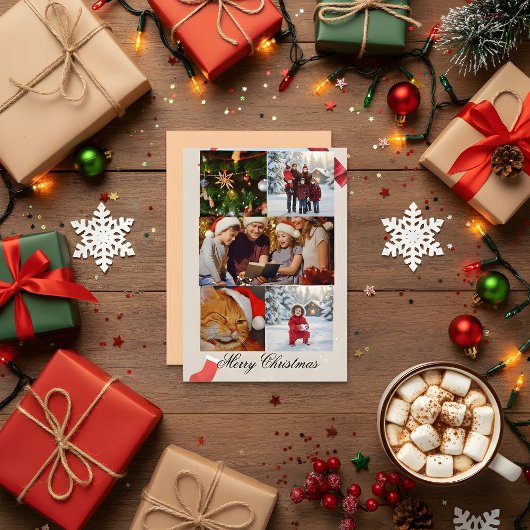 Personalized Family Christmas Card 2025 | Light  招待状