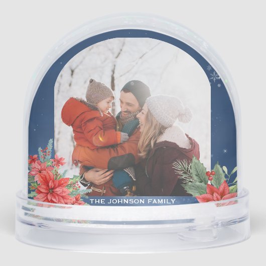 Personalized Family Christmas Holiday Wreath (裏面)