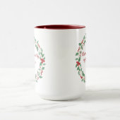 Personalized Family Christmas Mug | Custom Name Ho マグカップ (中央)
