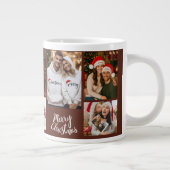 Personalized Family Christmas Photo Mug ジャンボコーヒーマグカップ (右)