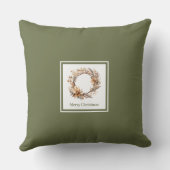 Personalized Family Christmas Pillow Gift クッション (裏面)