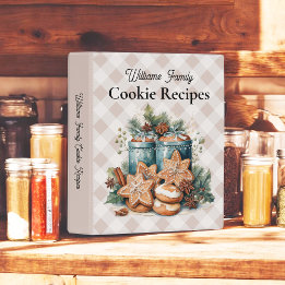 Personalized Family Cookie Recipes with Name
