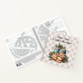 Personalized Family Cookie Recipes with Name ノートブック (内部)