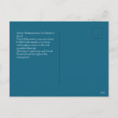 Personalized Family Faces Christmas Custom Photo シーズンポストカード (裏面)