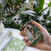 Personalized Family & Friends 4 Photo iPhoneケース