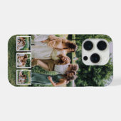 Personalized Family & Friends 4 Photo  iPhoneケース (裏面横)