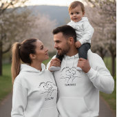 Personalized Family Hoodie パーカ