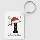 Personalized Family Monogram Keychain for Friends キーホルダー (裏面)