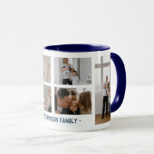  Personalized Family Mug with Photos & Name マグカップ (正面右)