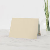 Personalized Family Name | Christian Thanksgiving シーズンカード (裏面)