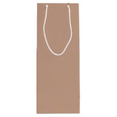 Personalized Family Name Merry Christmas Prince ワインギフトバッグ (裏面)