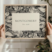 Personalized Family Name Poster Farmhouse Decor ポスター