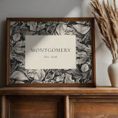 Personalized Family Name Poster Farmhouse Decor ポスター