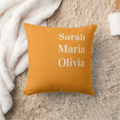Personalized Family Name Throw Pillow Case, Custom クッション (ブランケット)
