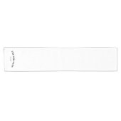 Personalized Family Name Wedding Table Runner, Cus ショートテーブルランナー (横)