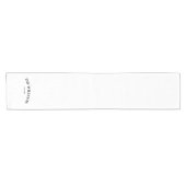 Personalized Family Name Wedding Table Runner, Cus ショートテーブルランナー (横)