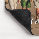 Personalized Family Photo and Text マウスパッド (コーナー)