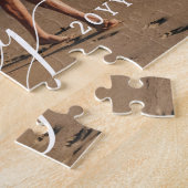 Personalized Family Photo and Text Jigsaw Puzzle ジグソーパズル (側面)