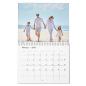 Personalized Family Photo Calendar Custom Picture カレンダー (2月 2026)