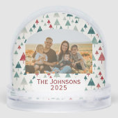 Personalized Family Photo Christmas Trees (裏面)