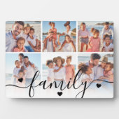 Personalized Family Photo Collage フォトプラーク (正面)