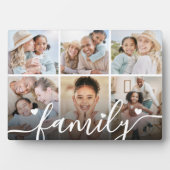 Personalized Family Photo Collage フォトプラーク (正面)