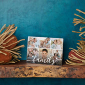 Personalized Family Photo Collage フォトプラーク (側面)