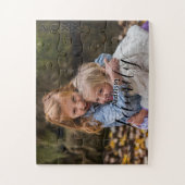 Personalized Family Photo Collage Jigsaw Puzzle ジグソーパズル (縦)