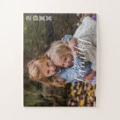 Personalized Family Photo Collage Jigsaw Puzzle ジグソーパズル (縦)