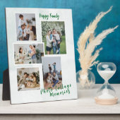Personalized Family Photo Collage Plaque  フォトプラーク (側面)
