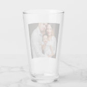 Personalized Family Photo Custom タンブラーグラス (裏面)