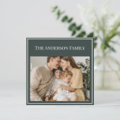 Personalized Family Photo | Custom Family Name (スタンド正面)