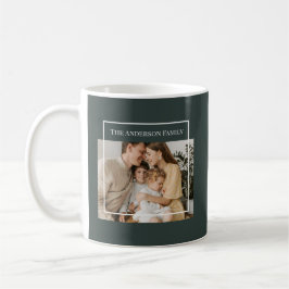 Personalized Family Photo | Custom Family Name  コーヒーマグカップ