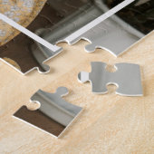 Personalized Family Photo | Custom Family Name  ジグソーパズル (側面)