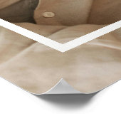 Personalized Family Photo | Custom Family Name  ポスター (角)