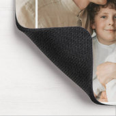 Personalized Family Photo | Custom Family Name  マウスパッド (コーナー)