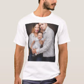 Personalized Family Photo Custom Tシャツ (正面)